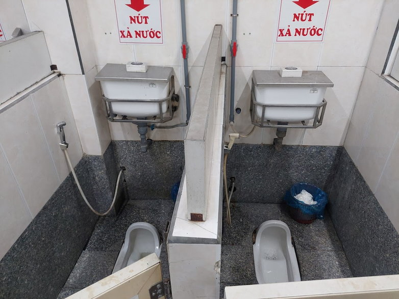 Toalety w Wietnamie
