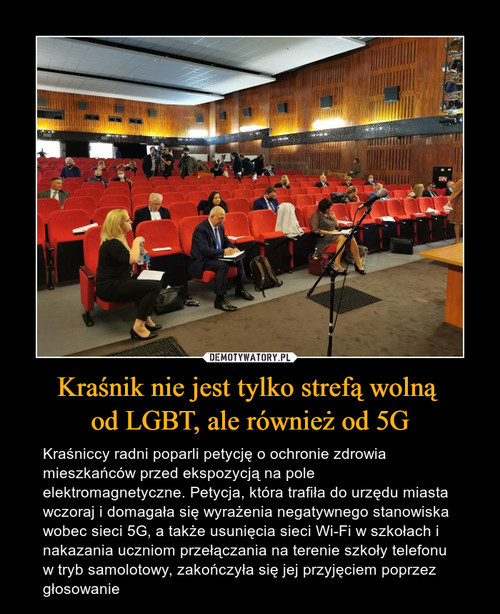 Kraśnik i 5G - memy i komentarze