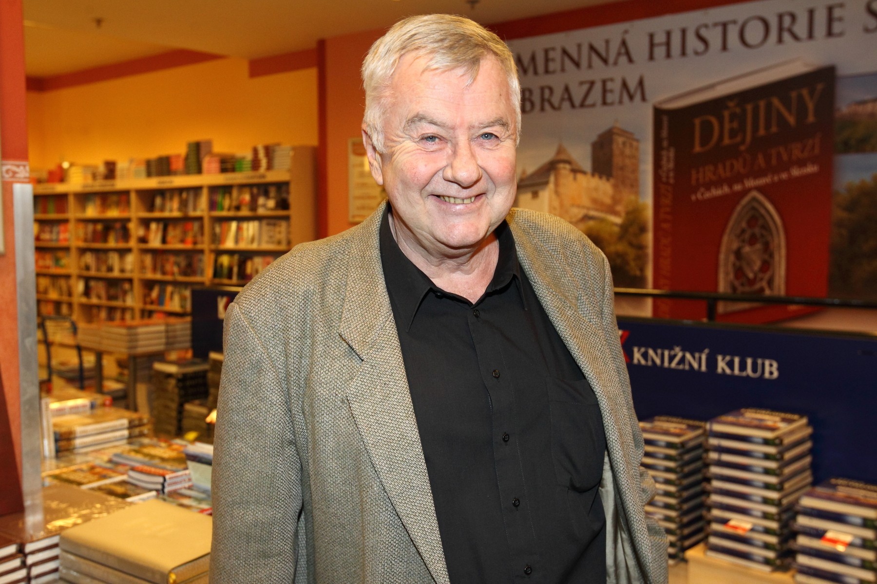 Český herec Ladislav Potměšil. 