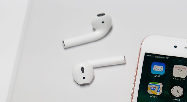 You can locate your lost AirPods using the Find My app on an Apple device, or by visiting iCloud.com in a browser.
