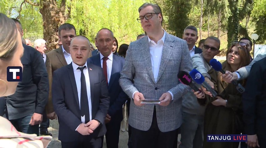 Predsednik u obilasku Sokobanje