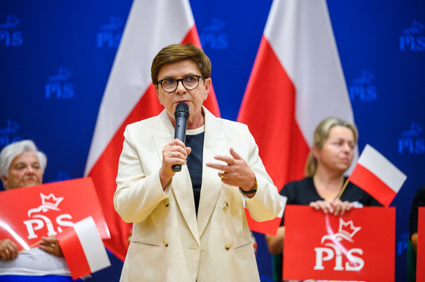 Wiceprezes PiS, europoseł Beata Szydło