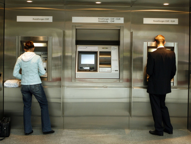 Bankomaty. Fot. Bloomberg