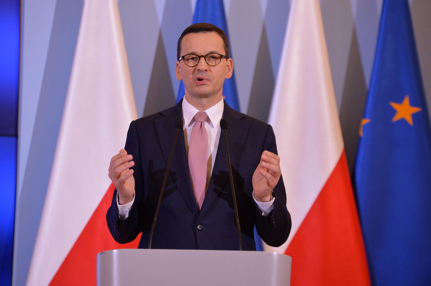 Konferencja Morawieckiego, Szumowskiego oraz Kaminskiego