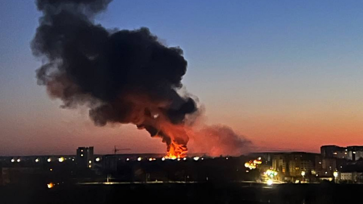 Ukraina: wybuchy w Łucku i Iwano-Frankiwsku. Tuż przy granicy z Polską [WIDEO]
