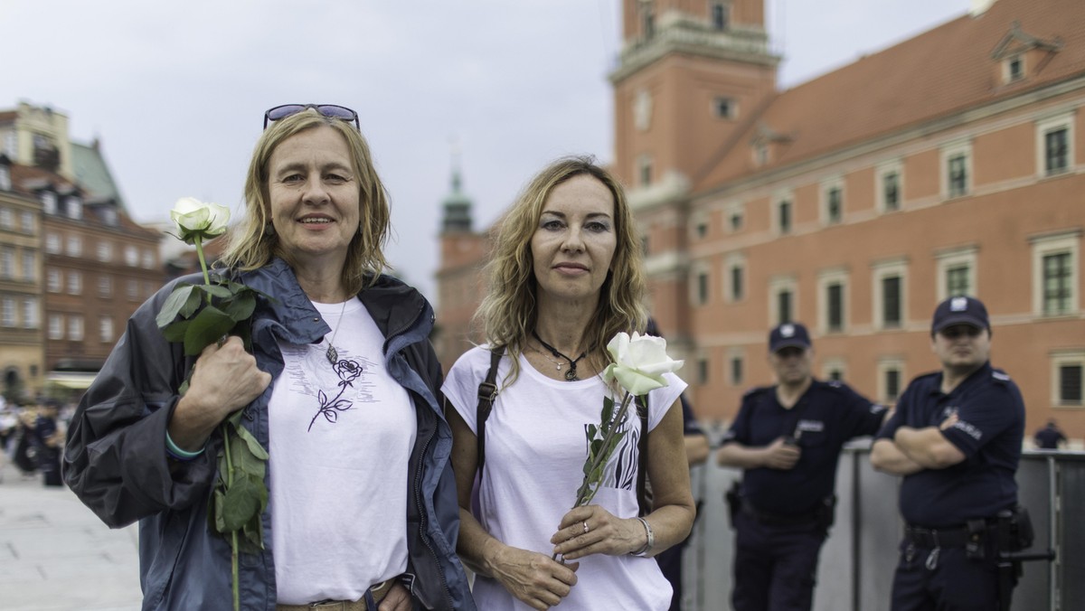 Kontrmanifestacja miesięcznica smoleńska