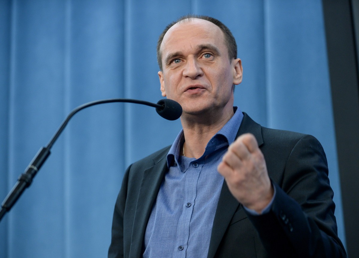 Lider ruchu Kukiz'15 Paweł Kukiz 