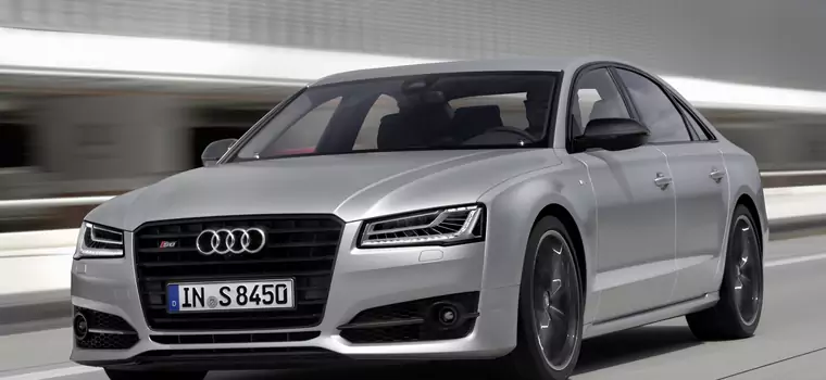 Audi S8 plus ma moc 605 KM i osiąga 305 km/h