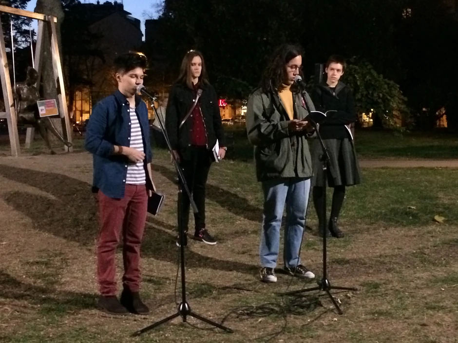 Podrška: Mladi pesnici iz Pete beogradske gimnazije