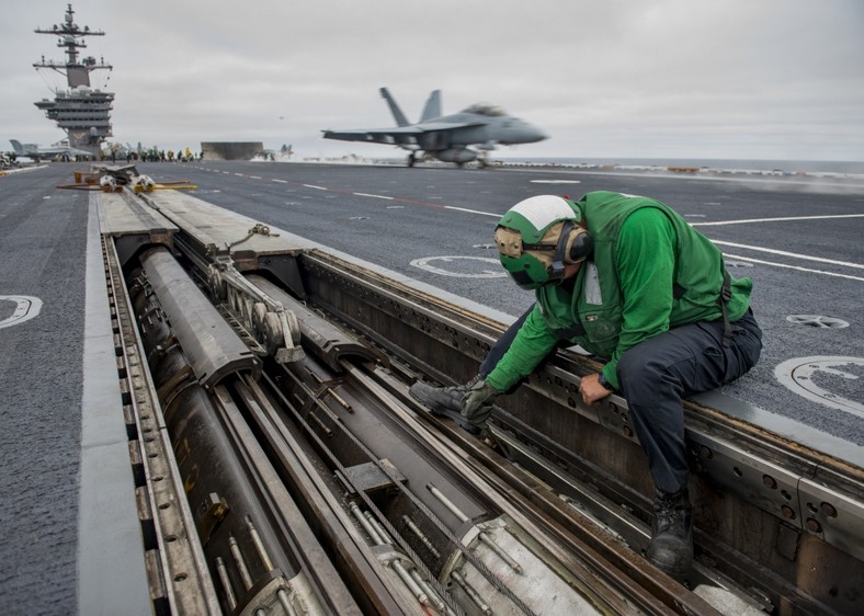 Here's how the world's first nuclearpowered aircraft carrier lives on