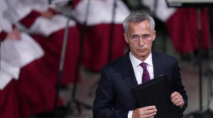 Megszólalt Jens Stoltenberg, a NATO főtitkára /Fotó: MTI/AP/NTB Scanpix/Torstein Boe