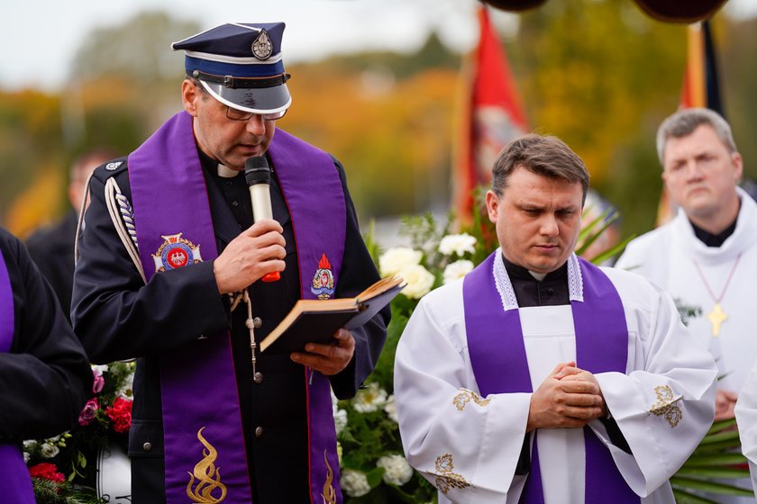 Pogrzeb Emilii Jadczak, druhny OSP Łódź Mikołajew