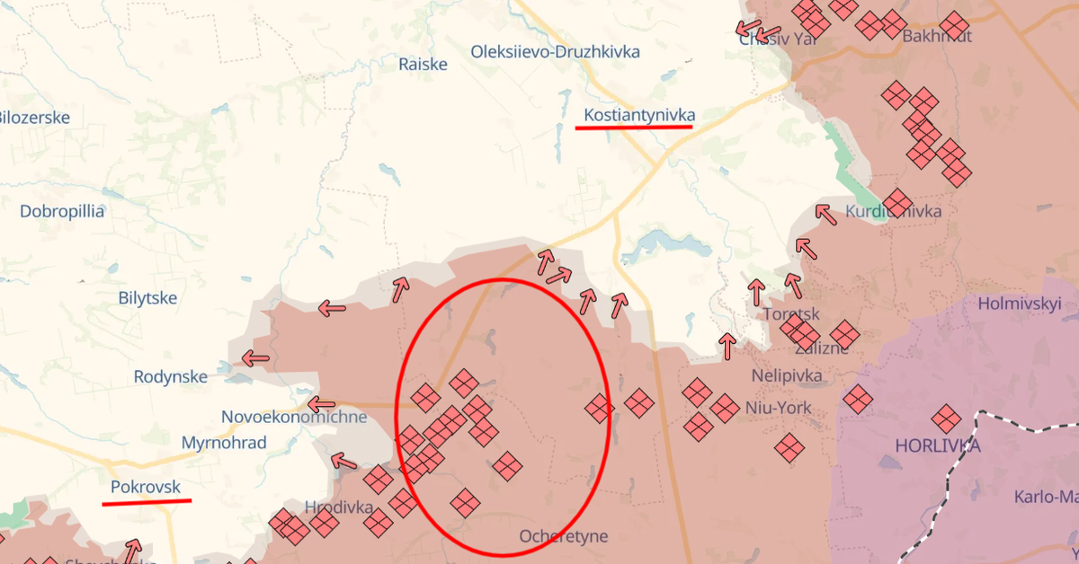 Ukraińska armia w kotle! Pokrowsk coraz bliżej upadku