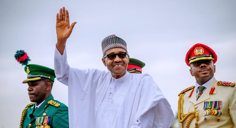 President Muhammadu Buhari has been sworn in for another four-year term [Presidency]