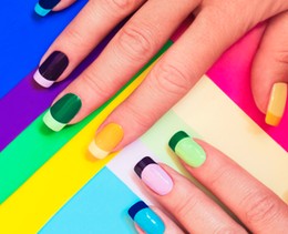 French Nails bunt