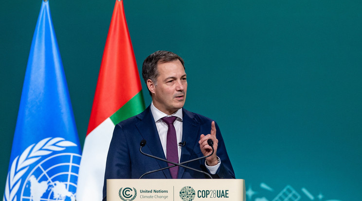 Alexander De Croo beszólt Orbán Viktornak/Fotó: MTI/EPA/Martin Divisek