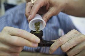 Holocaust survivors use medical marijuana