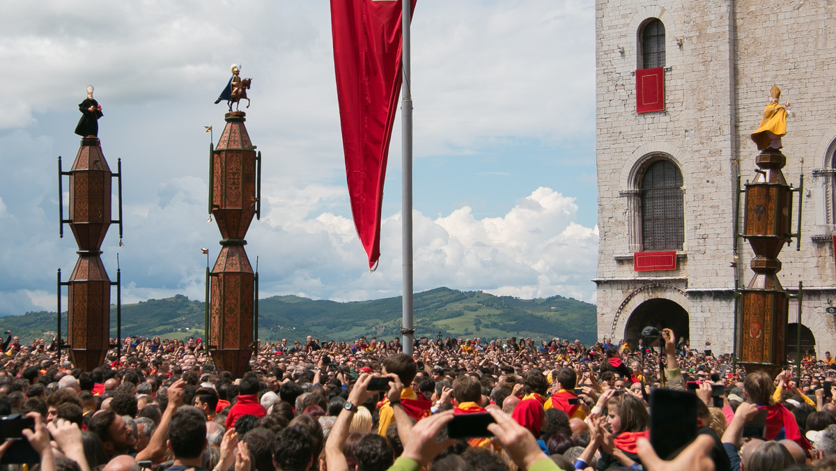 Festiwal Świec w średniowiecznym Gubbio