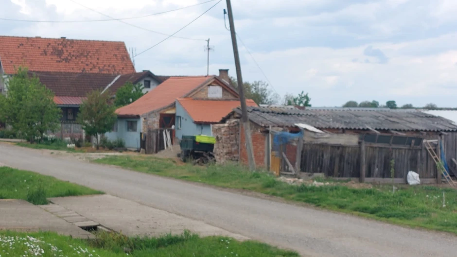 Kuća u kojoj je ubijen M.P. (48) u Hrtkovcima