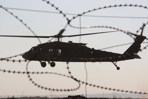 Black Hawk. Amerykański helikopter. Afganistan