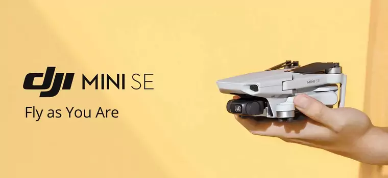 DJI Mini SE już oficjalnie. Dron dla początkujących