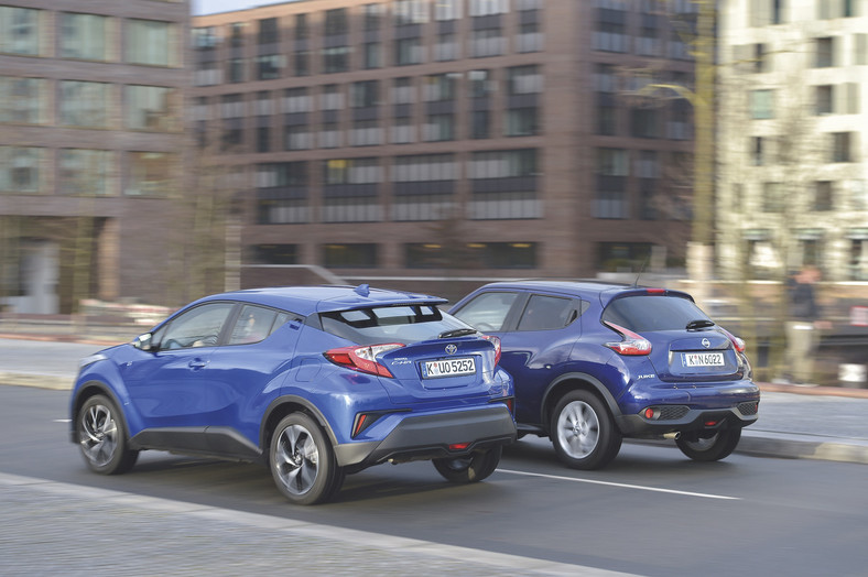 Nissan Juke i Toyota C-HR