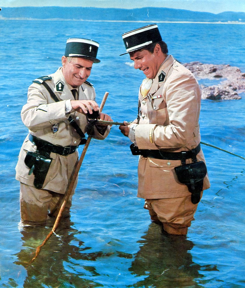 Louis de Funes i Michel Galabru