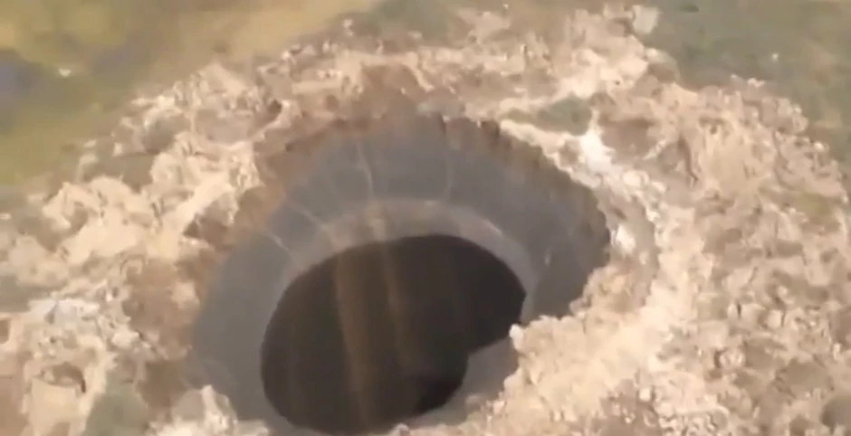 Novootkriveni krater na Jamalu, takođe u oblasti permafrosta