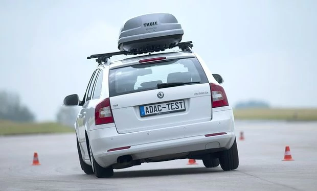 Jak Škoda Octavia Combi zachowała się w teście łosia?