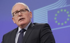 Timmermans o Polsce: 'Nie' dla dwóch systemów prawnych w państwie należącym do UE