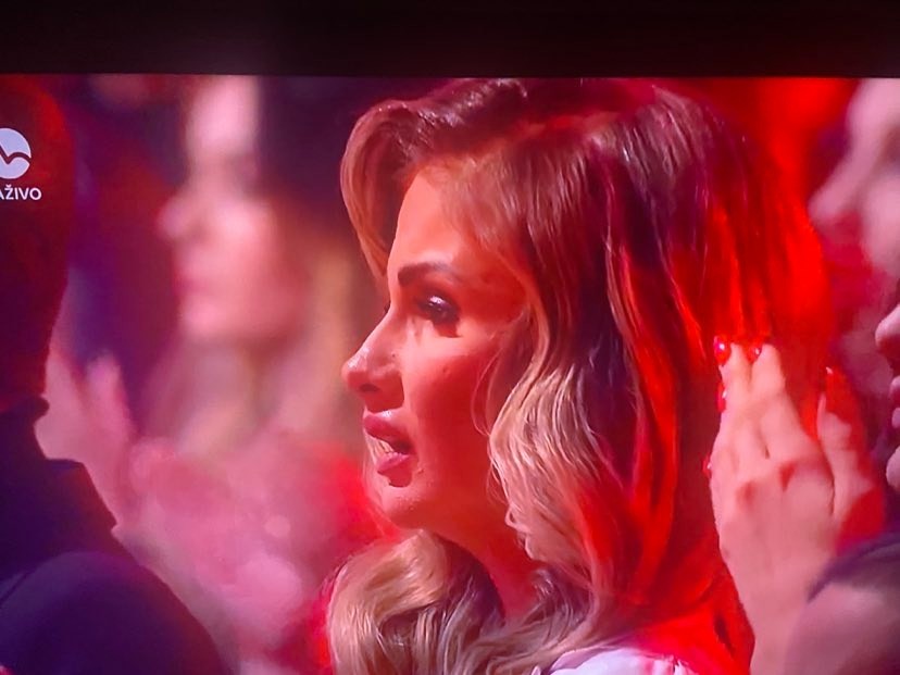 Bronislava Gregušová sa neubránila emóciám.