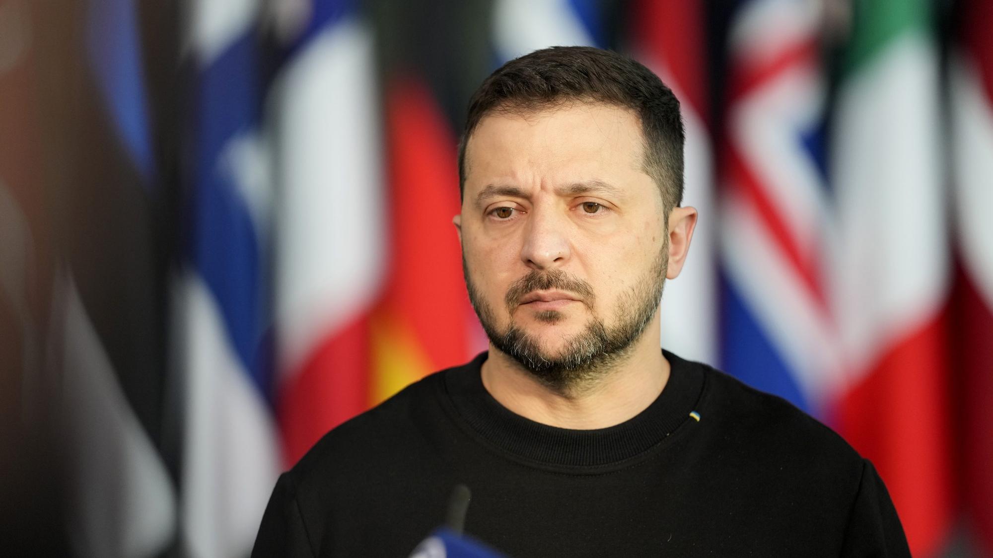 Ukrajinský prezident Volodymyr Zelenskyj.