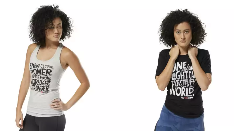 Dochód ze sprzedaży t-shirtów Be More Human Reebok przeznaczy organizacjom wspierającym kobiety