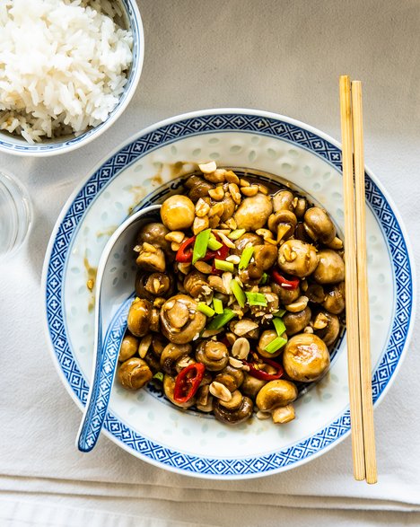 Grzybki Kung Pao