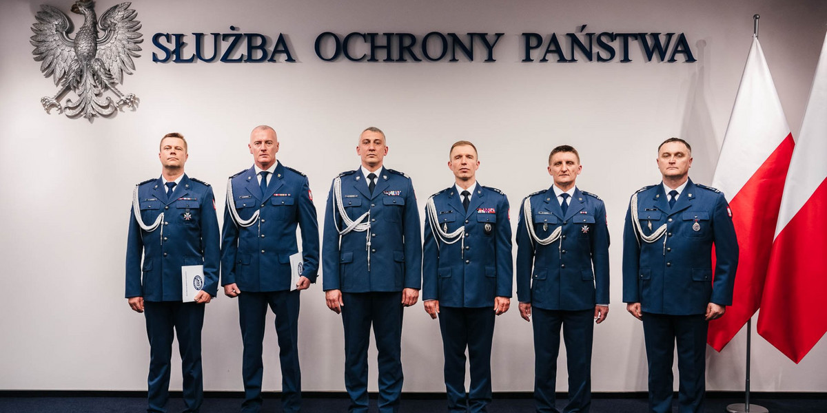 9 kwietnia 2024 r. płk Maciej Lewiński oraz ppłk Tomasz Jackowicz odebrali z rąk komendanta Służby Ochrony Państwa awans na zastępców komendanta