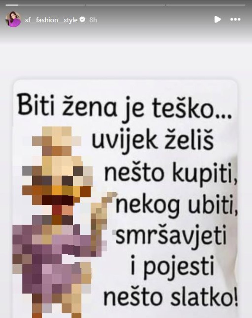 Sonja Vuksanović, objava