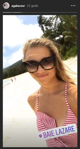 miodowy miesiąc Agnieszki Kaczorowskiej