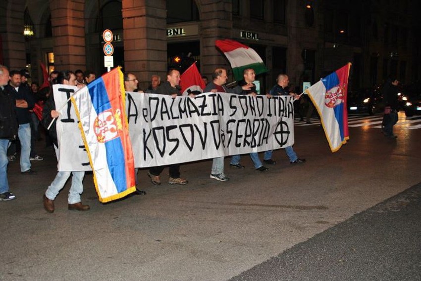 Novosađanin na čelu demonstracija na tršćanskim ulicama