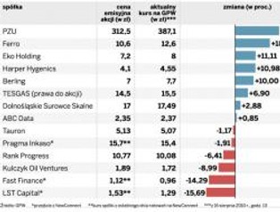 PZU dał inwestorom zarobić już 24 proc. od dnia debiutu