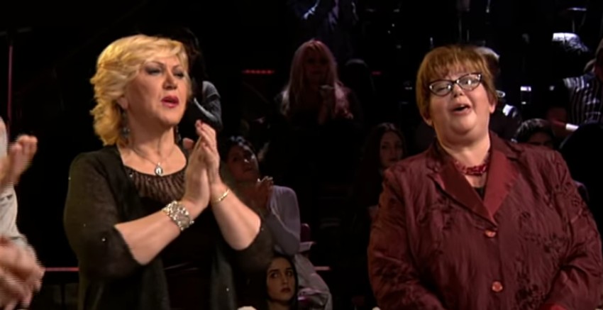 Merima Njegomir kao podrška sestri u šouu "Nikad nije kasno"