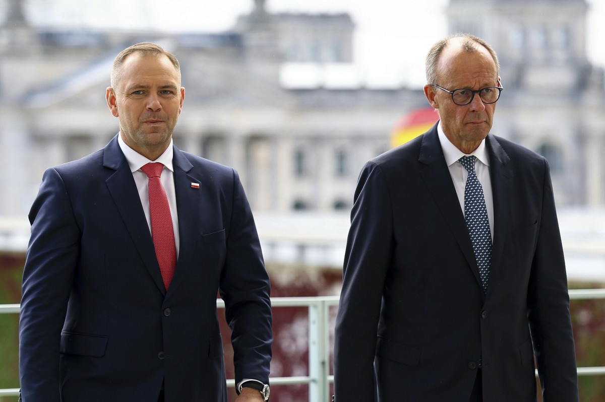 Karol Nawrocki i Friedrich Merz
