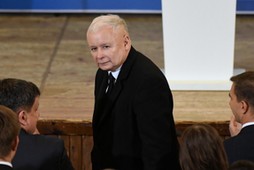 Prezes PiS Jarosław Kaczyński