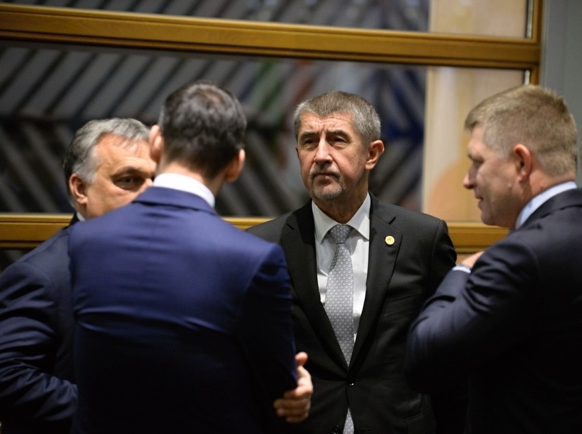 Andrej Babiš, Viktor Orban, Robert Fico