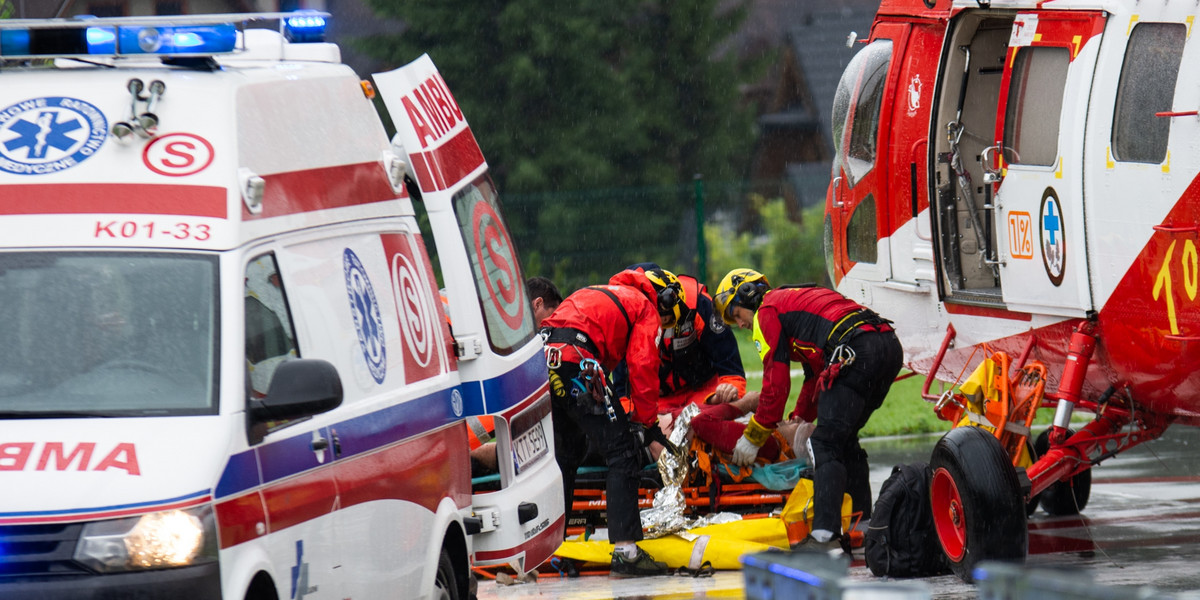 Giewont: 150 osób zostało rannych, 4 zginęły.  Wstrząsająca relacja