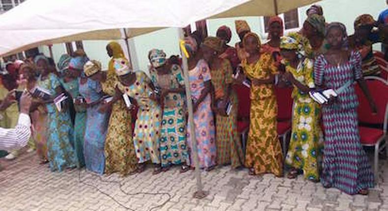 Released Chibok girls