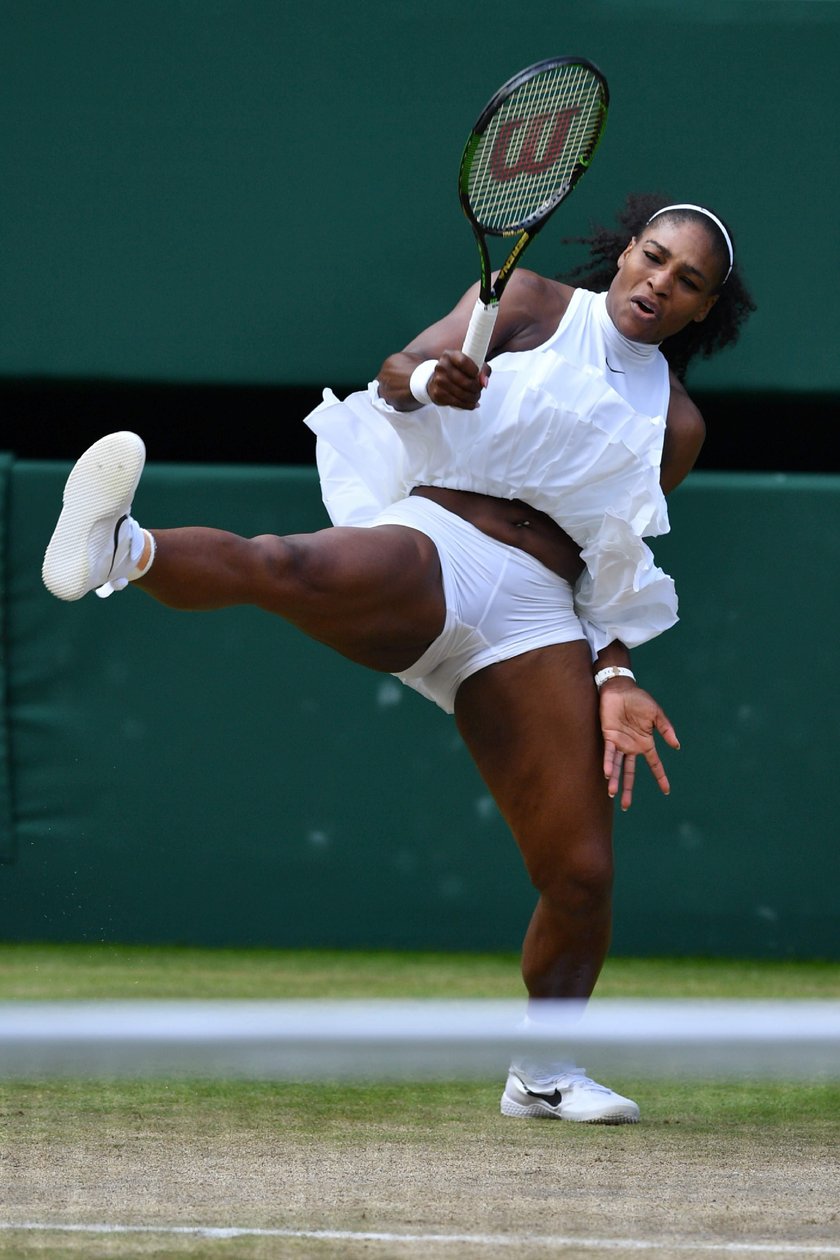 Serena Williams pokazała swój biust na Snapchacie