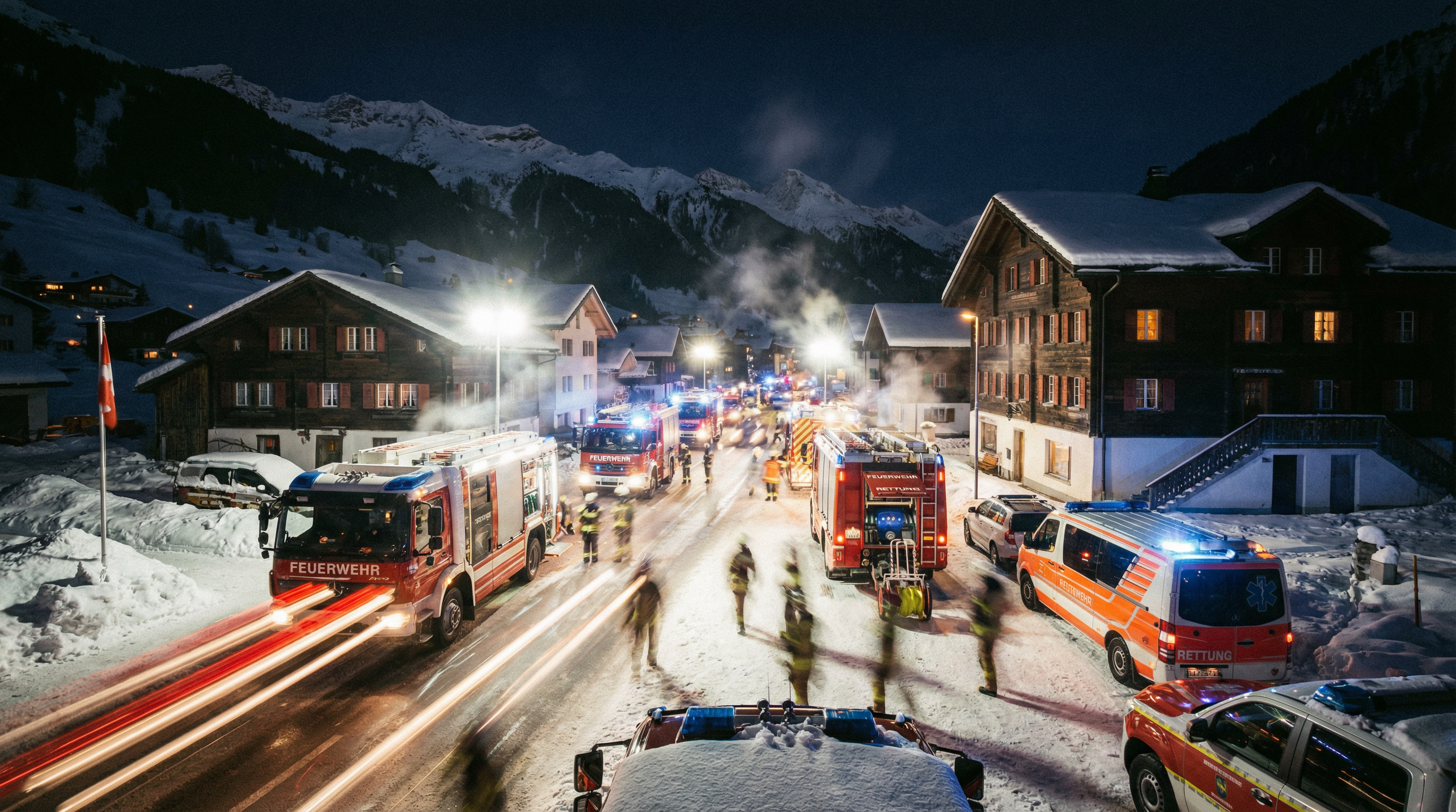 Explosion in Skiort Crans-Montana: Mehrere Tote an Silvester