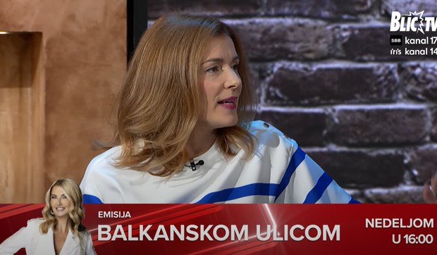 Bojana Stefanović u "Balkanskom ulicom"