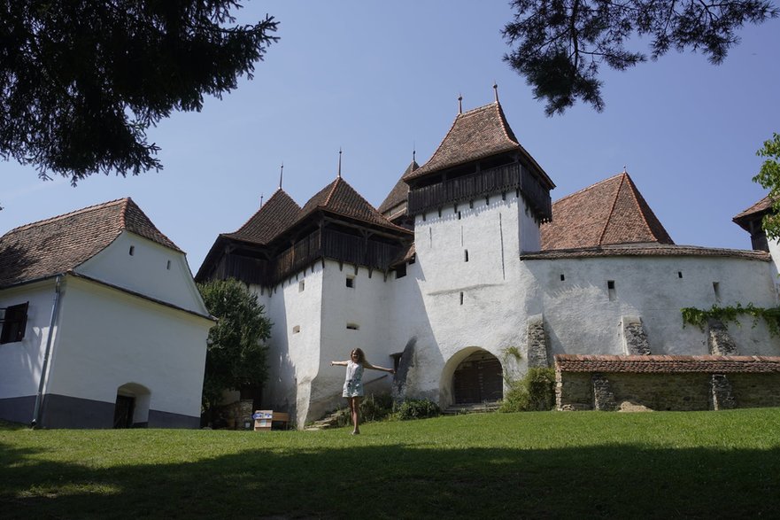 Un sat din Transilvania.  Arhiva proprie.