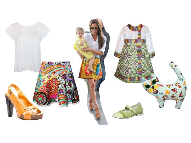 Victoria Beckham z córką Harper